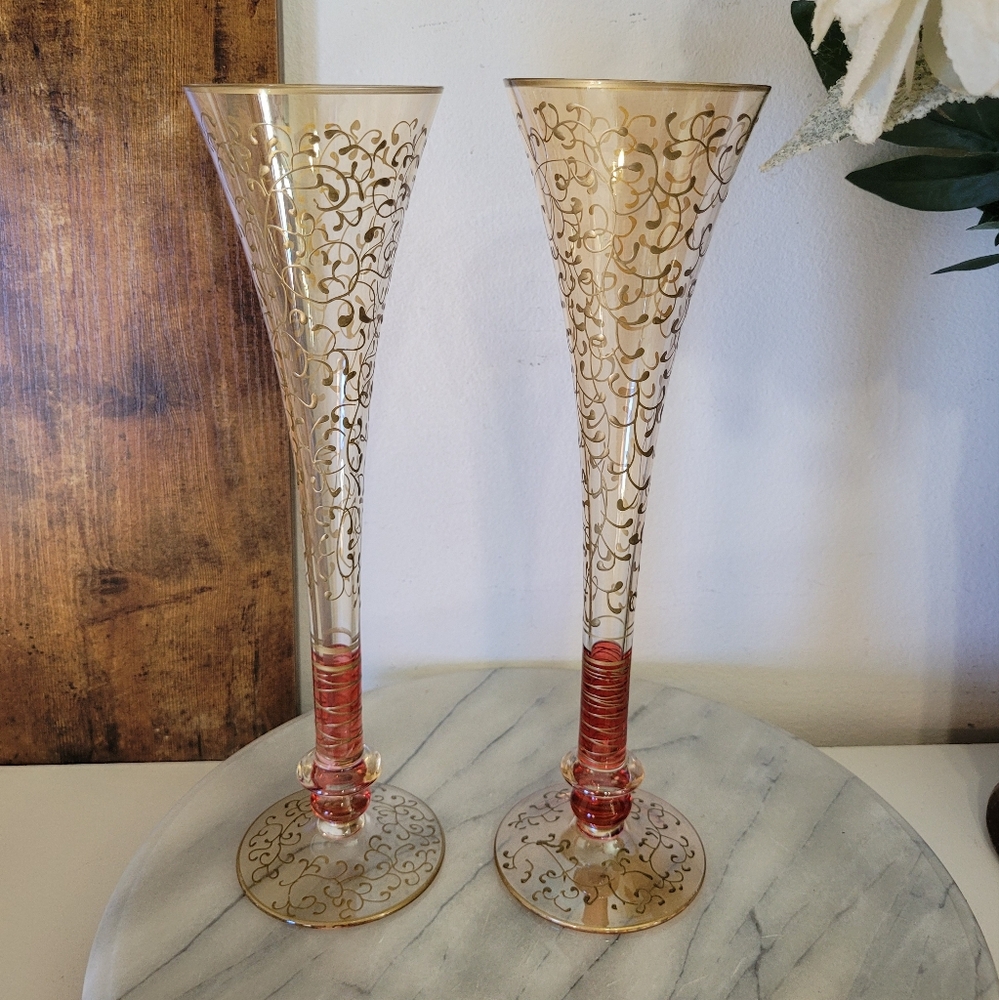 Champaign Flutes, Set Of 2